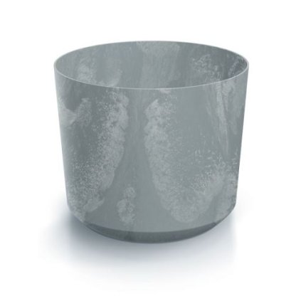 kvetinac tubo beton effect sedy