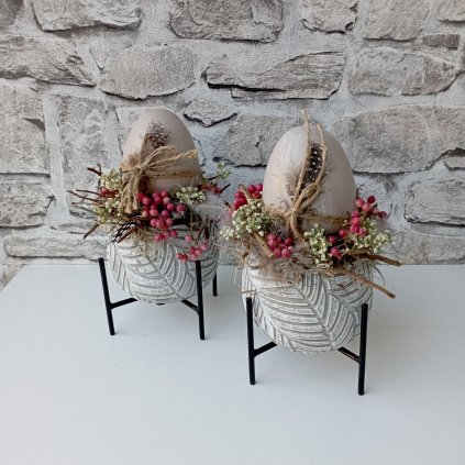 Velikonoční dekorace v betonovém obalu - kód: JAR 35