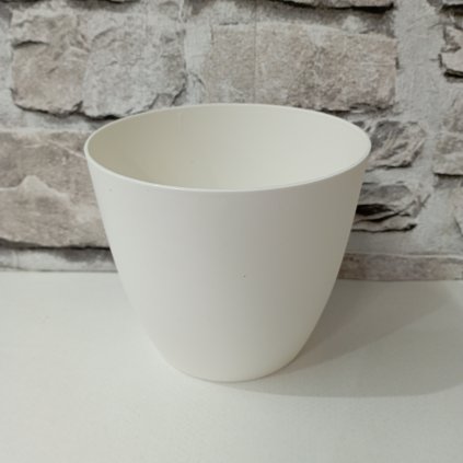 Oba plast 11cm mat krémová