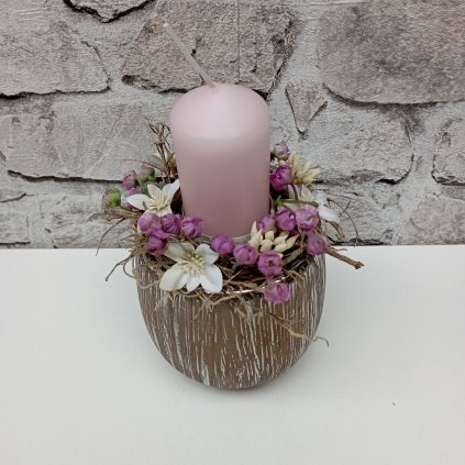 Dekorace se svíčkou - kód: CE 19