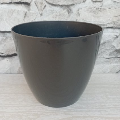Obal plast antracit 15 cm lesk