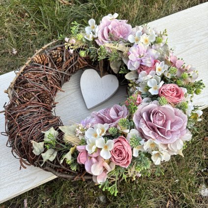 Proutěný věnec 35cm - kód: CE 4