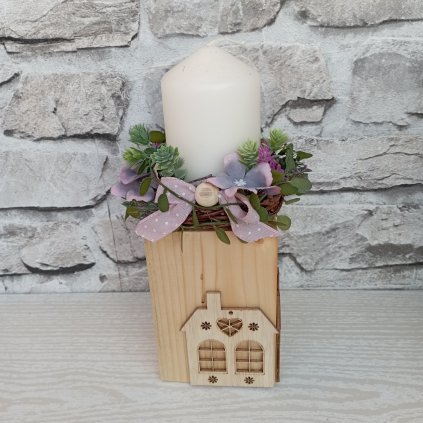 Dekorace se svíčkou kód: CE 10