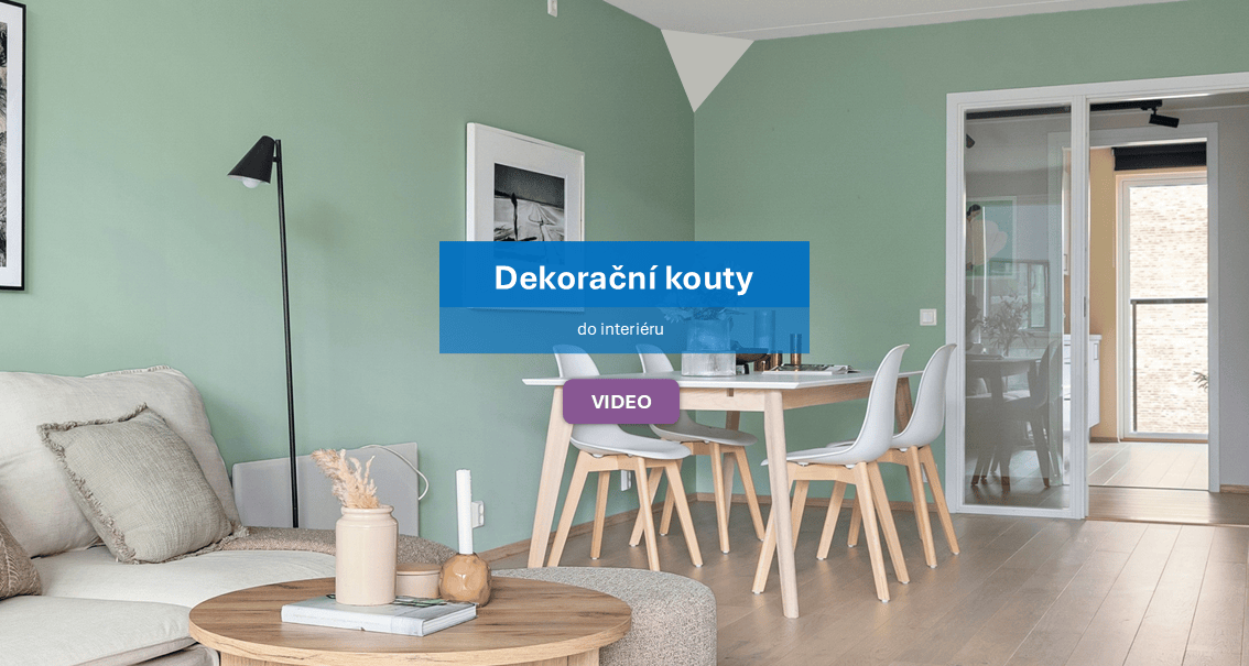 Dekouty - Dekorační kouty kuchyně zelená