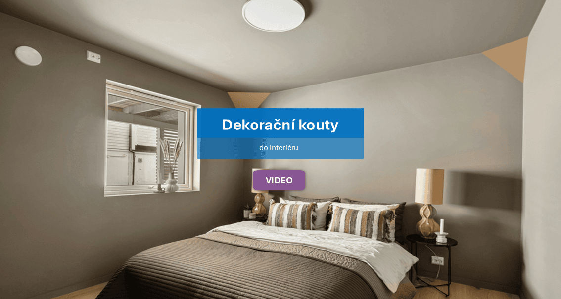 Dekouty - Dekorační kouty ložnice béžová