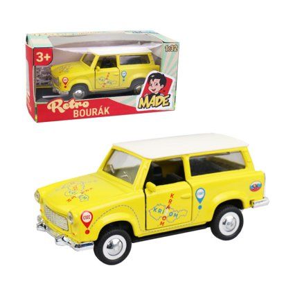 Retro Trabant Krížom Krážom