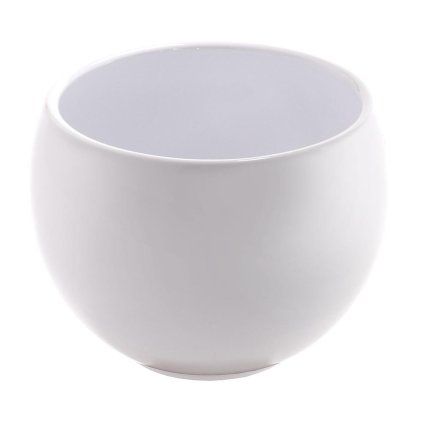 OBAL LUNA GUĽA LESK.WHITE 23CM