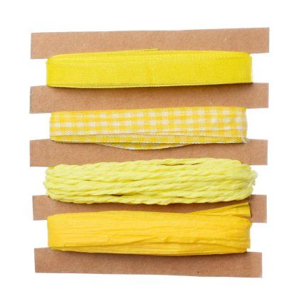 STUHY ŽLTÉ 4X4,5M POLYESTER