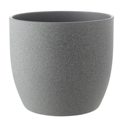OBAL BASEL STONE DUNKELGRAU 13CM