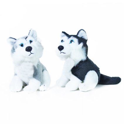 Plyšový husky