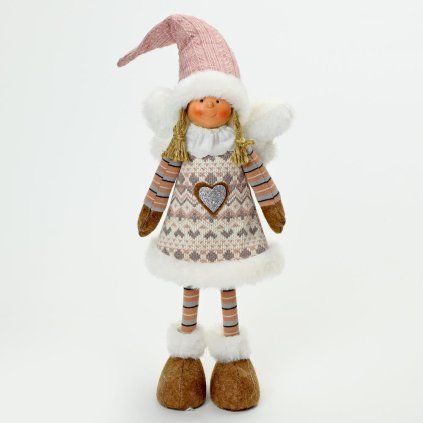 ANJEL STOJACI TEXTIL 47CM