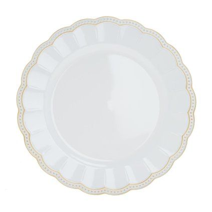 TANIER BIELY PLAST 33CM