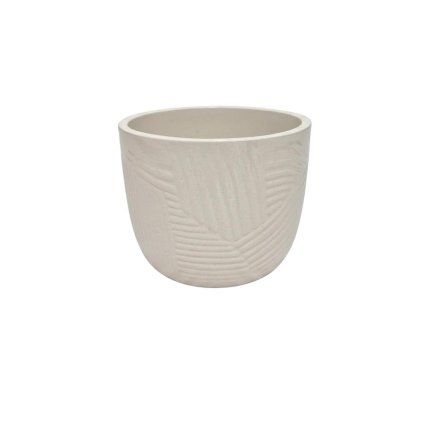 OBAL LEON COTTON WHITE 14CM