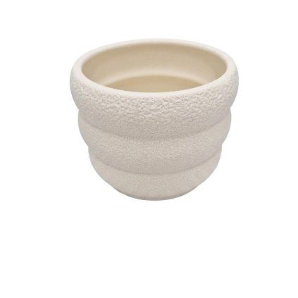 OBAL BYRON BEACH WHITE 15CM