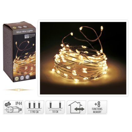SILVERWIRE 120LED WARM WHITE