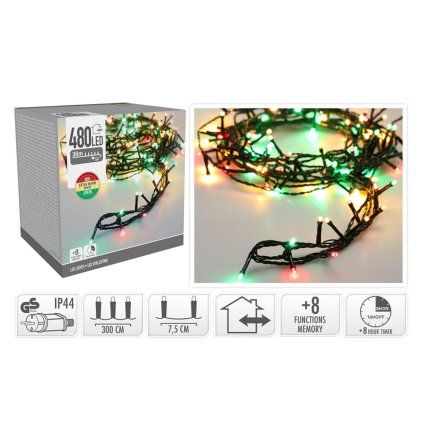 LED LIGHTS 480LED 3CLR