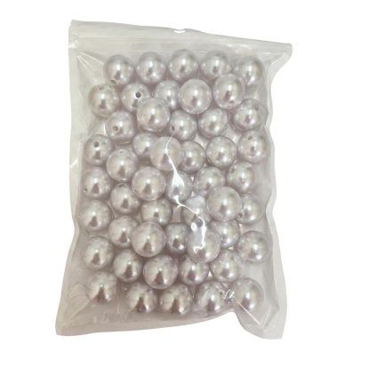 Perličky biele 20mm/200g