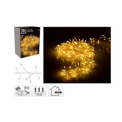 Led720 silver drôt ww/iner,out/