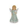 ANJEL SO SRDCOM MENT/STRIEBORNÝ POLY 5,5*5*11CM