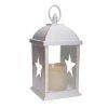 LUCERNA LED S HVIEZDOU WHITE/GOLD