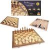 Hra Šachy, Dáma a Backgamon