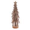 STROMČEK BÉŽOVÝ FLIS 8*8*30CM