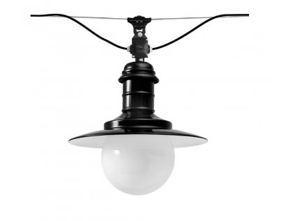 Ulm Kugel Linie - Industriální lampa, zavěšení v řadě, více barev, ø 300-400 mm
