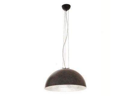 Italská designová lampa Moonlight Aldo Bernardi stříbrná