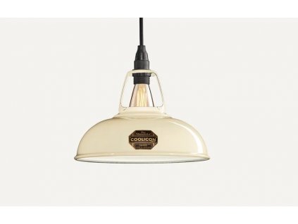 Lampa Coolicon Malá Classic Cream s bakelitovým závěsným setem detail