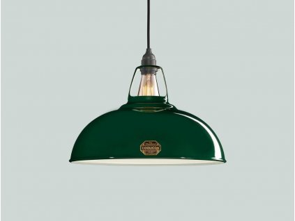 Lampa Coolicon Velká Original Green s bakelitovým závěsným setem detail