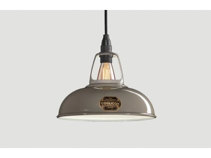 Lampa Coolicon Malá Original Grey s bakelitovým závěsným setem detail