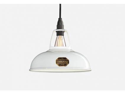 Lampa Coolicon Malá Original White s bakelitovým závěsným setem detail