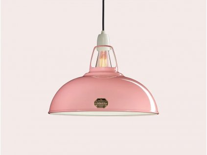 Lampa Coolicon Velká Powder Pink s porcelánovým závěsným setem