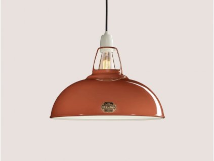 Lampa Coolicon Velká Terracotta s porcelánovým závěsným setem