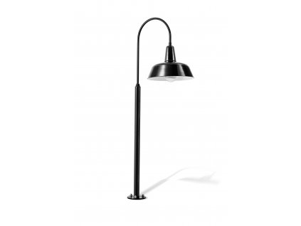 Berlin Zylinder Stand - Stojací venkovní lampa, IP 54, montáž do podlahy, výška 1400-2000 mm