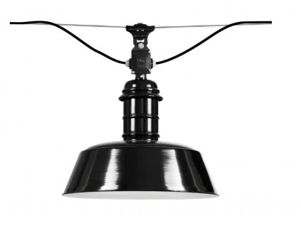 Bissingen Linie - Industriální lampa, zavěšení v řadě, více barev