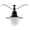 Siegen Spitzzylinder Linie - Industriální lampa, zavěšení v řadě, více barev, ø 450 mm