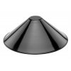 101258 Kuželové černé stínítko