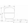 Malá lampička Ohm Table 100130 nákres
