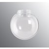 Šroubovací skleněná krytka Classic Globe čirá
