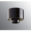 Porcelánová základna 84,5 mm, patice E27 černá