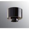 Porcelánová základna 84,5 mm, patice E27 černá