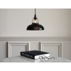 Lampa Coolicon Malá Jet Black s bakelitovým závěsným setem realizace