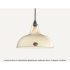 Lampa Coolicon Velká Classic Cream s bakelitovým závěsným setem