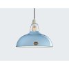 Lampa Coolicon Velká Sky Blue s porcelánovým závěsným setem