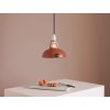 Lampa Coolicon Malá Terracotta s porcelánovým závěsným setem realizace