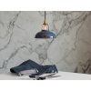 Lampa Coolicon Malá Selvedge s mosazným závěsným setem realizace