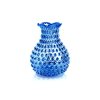 Polka dot váza 140 mm světle modrá
