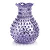 Polka dot váza 220 mm ametyst