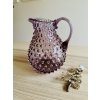 Polka dot džbán kulatý Ametyst 2600 ml - skladem
